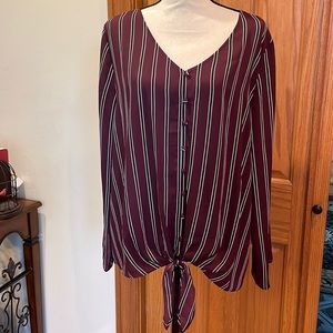 Allison Joy long sleeve blouse XL